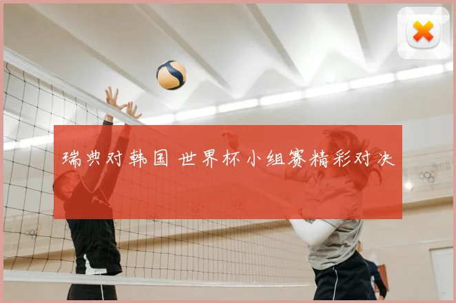 瑞典对韩国 世界杯小组赛精彩对决